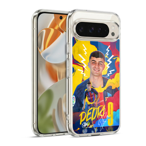 FC Barcelona 2022/23 First Team Pedri Soft Gel Case for Google Pixel 9 / Pixel 9 Pro