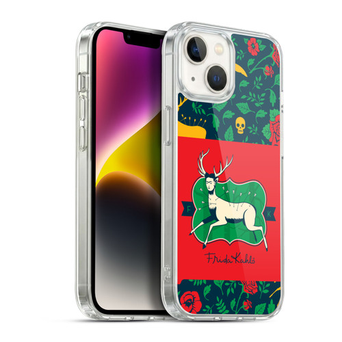 Frida Kahlo Icons Deer Soft Gel Case for Apple iPhone 14