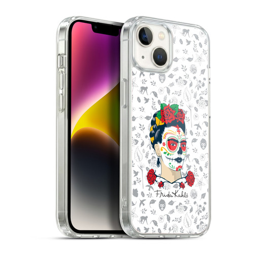 Frida Kahlo Icons Sugar Skull Soft Gel Case for Apple iPhone 14 Plus & MagSafe