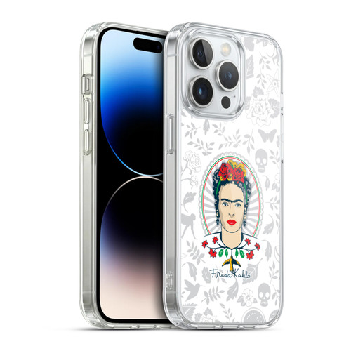 Frida Kahlo Icons Portrait Soft Gel Case for Apple iPhone 14 Pro & MagSafe