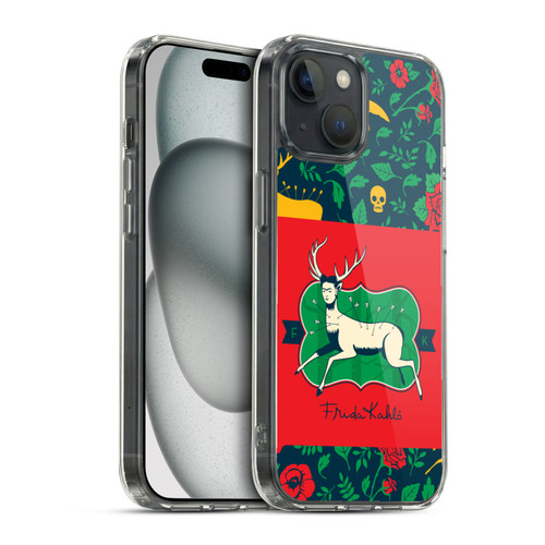 Frida Kahlo Icons Deer Soft Gel Case for Apple iPhone 15 & MagSafe