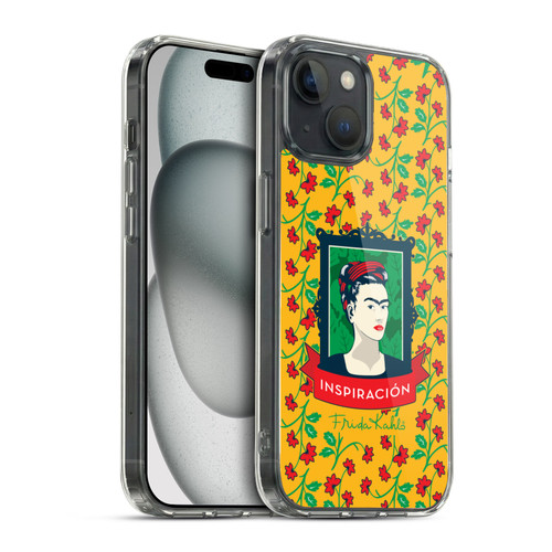 Frida Kahlo Icons Frame Soft Gel Case for Apple iPhone 15 & MagSafe