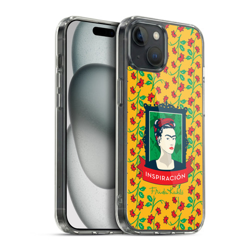 Frida Kahlo Icons Frame Soft Gel Case for Apple iPhone 15 Plus & MagSafe