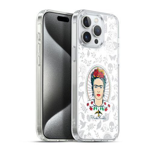 Frida Kahlo Icons Portrait Soft Gel Case for Apple iPhone 15 Pro Max & MagSafe