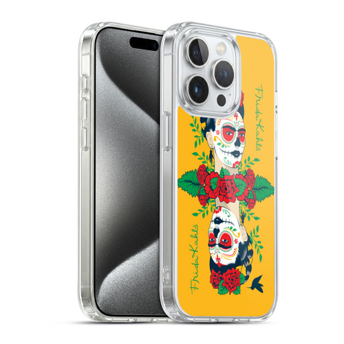 Frida Kahlo Icons Mirror Soft Gel Case for Apple iPhone 15 Pro & MagSafe