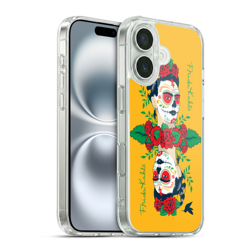 Frida Kahlo Icons Mirror Soft Gel Case for Apple iPhone 16 & MagSafe