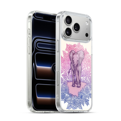Micklyn Le Feuvre Animals Cute Baby Elephant Soft Gel Case for Apple iPhone 17 Pro Max