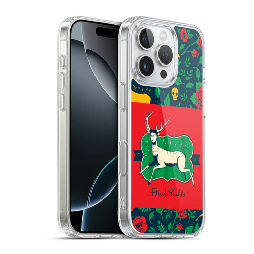 Frida Kahlo Icons Deer Soft Gel Case for Apple iPhone 16 Pro & MagSafe