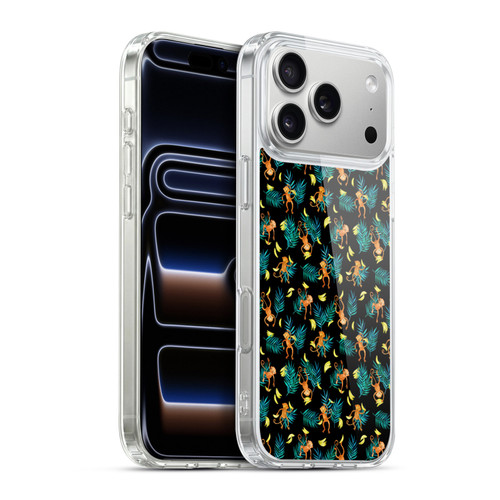 Micklyn Le Feuvre Animals Tropical Monkey Banana Soft Gel Case for Apple iPhone 17 Pro Max