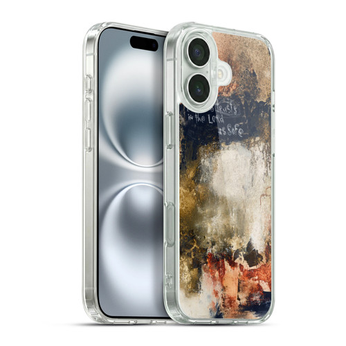Michel Keck Religious Abstract Proverbs Soft Gel Case for Apple iPhone 16 Plus & MagSafe
