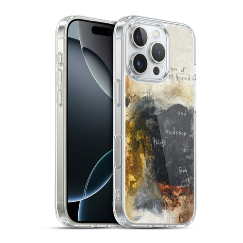 Michel Keck Religious Abstract Hebrews Soft Gel Case for Apple iPhone 16 Pro & MagSafe