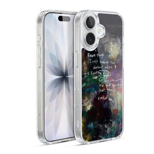 Michel Keck Religious Abstract Psalm 4 Soft Gel Case for Apple iPhone 17