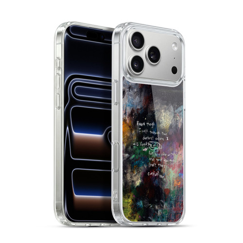 Michel Keck Religious Abstract Psalm 4 Soft Gel Case for Apple iPhone 17 Pro Max