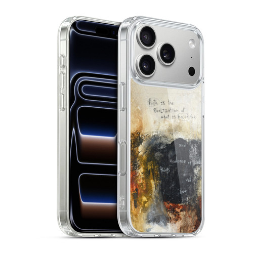 Michel Keck Religious Abstract Hebrews Soft Gel Case for Apple iPhone 17 Pro