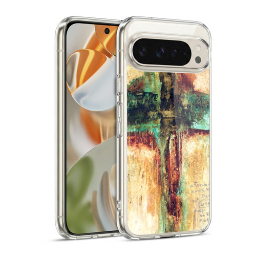 Michel Keck Religious Abstract Corinthians Soft Gel Case for Google Pixel 9 / Pixel 9 Pro