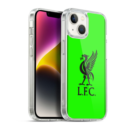Liverpool Football Club 2018/19 Kit Away Goalkeeper Soft Gel Case for Apple iPhone 14