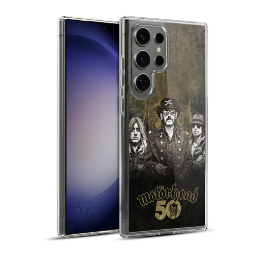 Motorhead 50th Anniversary Group Soft Gel Case for Samsung Galaxy S23 Ultra 5G & MagSafe