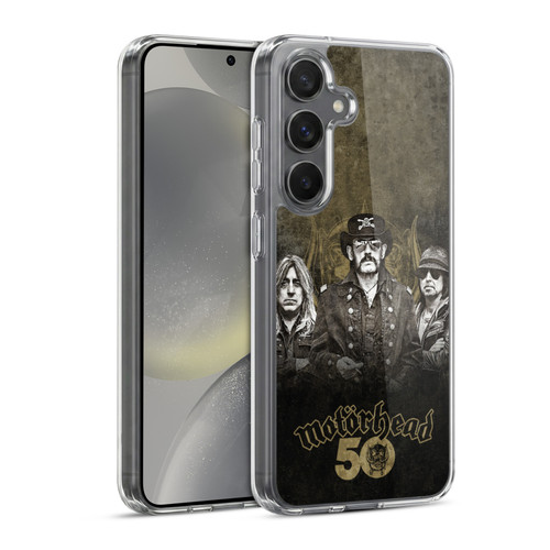 Motorhead 50th Anniversary Group Soft Gel Case for Samsung Galaxy S24 5G & MagSafe