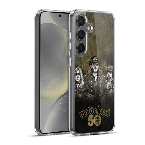 Motorhead 50th Anniversary Group Soft Gel Case for Samsung Galaxy S24+ 5G & MagSafe