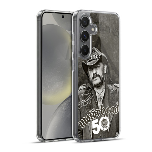 Motorhead 50th Anniversary Lemmy Soft Gel Case for Samsung Galaxy S24+ 5G & MagSafe