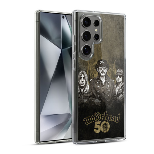 Motorhead 50th Anniversary Group Soft Gel Case for Samsung Galaxy S24 Ultra 5G & MagSafe