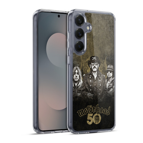 Motorhead 50th Anniversary Group Soft Gel Case for Samsung Galaxy S25+ & MagSafe