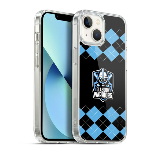 Glasgow Warriors Logo 2 Argyle Soft Gel Case for Apple iPhone 13