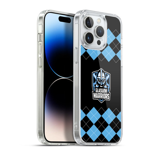 Glasgow Warriors Logo 2 Argyle Soft Gel Case for Apple iPhone 13 Pro Max & MagSafe