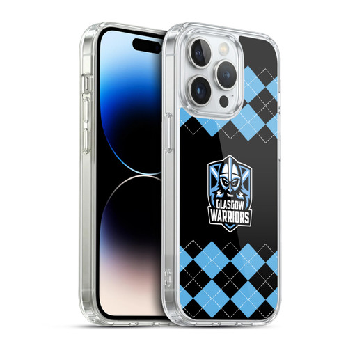 Glasgow Warriors Logo 2 Argyle Soft Gel Case for Apple iPhone 13 Pro & MagSafe