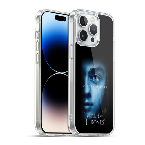 HBO Game of Thrones Winter Is Here Arya Stark Soft Gel Case for Apple iPhone 14 Pro Max & MagSafe