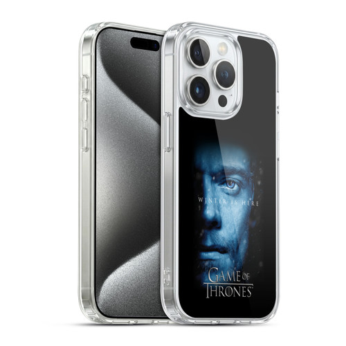 HBO Game of Thrones Winter Is Here Theon Greyjoy Soft Gel Case for Apple iPhone 15 Pro & MagSafe