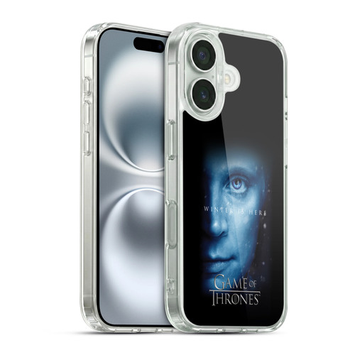 HBO Game of Thrones Winter Is Here Brienne Soft Gel Case for Apple iPhone 16 & MagSafe