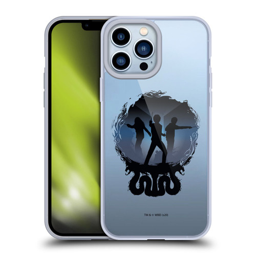 Harry Potter Deathly Hallows XXII Harry, Ron, Hermione Soft Gel Case for Apple iPhone 13 Pro Max & MagSafe