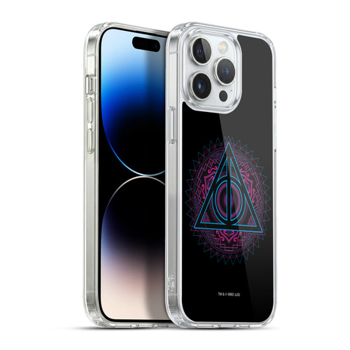Harry Potter Deathly Hallows XXII Triangle Symbol Soft Gel Case for Apple iPhone 13 Pro Max & MagSafe