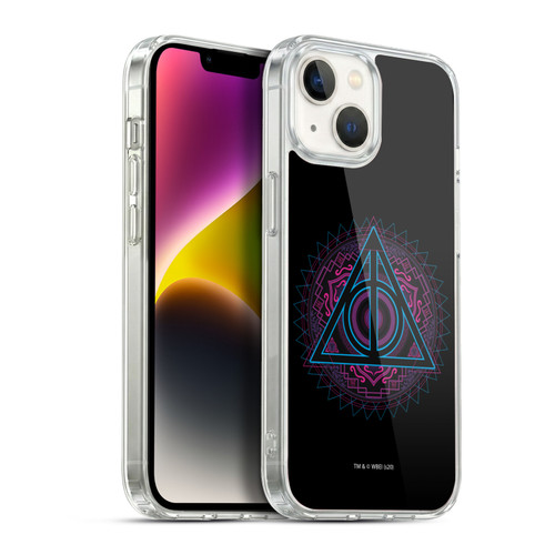 Harry Potter Deathly Hallows XXII Triangle Symbol Soft Gel Case for Apple iPhone 14