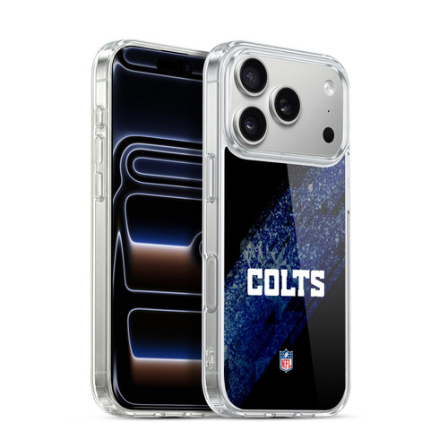 NFL Indianapolis Colts Logo Blur Soft Gel Case for Apple iPhone 17 Pro