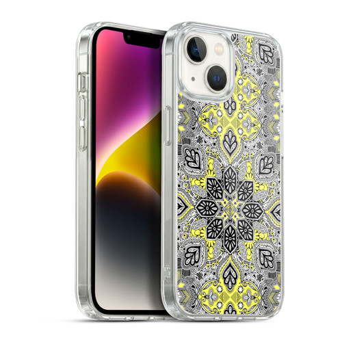 Micklyn Le Feuvre Mandala Sunshine Medallion Soft Gel Case for Apple iPhone 14