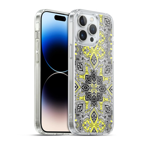 Micklyn Le Feuvre Mandala Sunshine Medallion Soft Gel Case for Apple iPhone 14 Pro Max & MagSafe