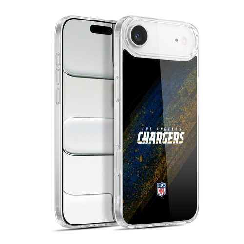 NFL Los Angeles Chargers Logo Blur Soft Gel Case for Apple iPhone 17 Air