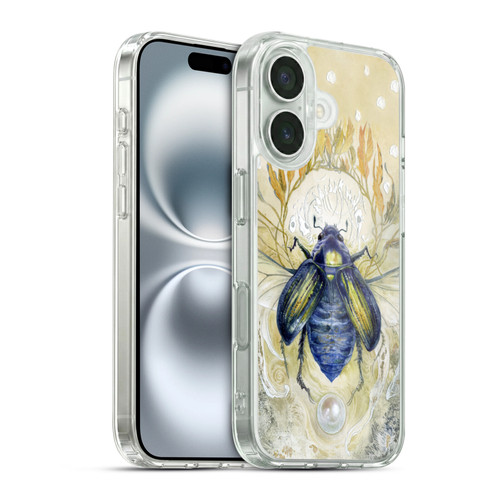 Stephanie Law Immortal Ephemera Scarab Soft Gel Case for Apple iPhone 16 & MagSafe