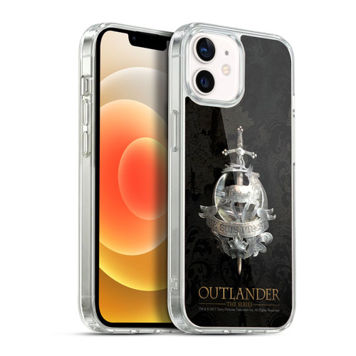 Outlander Seals And Icons Fraser Brooch Soft Gel Case for Apple iPhone 12 / iPhone 12 Pro & MagSafe