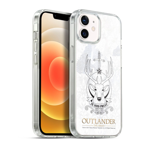 Outlander Seals And Icons Je Suis Prest Soft Gel Case for Apple iPhone 12 / iPhone 12 Pro & MagSafe