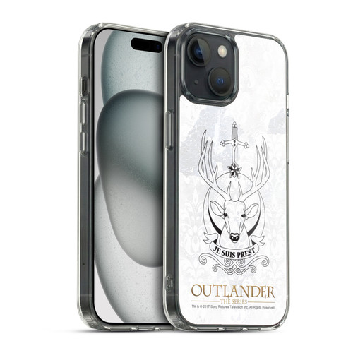 Outlander Seals And Icons Je Suis Prest Soft Gel Case for Apple iPhone 15 & MagSafe