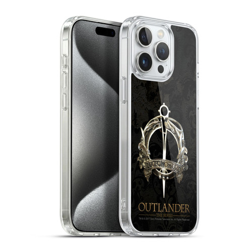 Outlander Seals And Icons Mackenzie Brooch Soft Gel Case for Apple iPhone 15 Pro Max & MagSafe