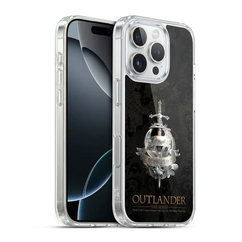 Outlander Seals And Icons Fraser Brooch Soft Gel Case for Apple iPhone 16 Pro & MagSafe