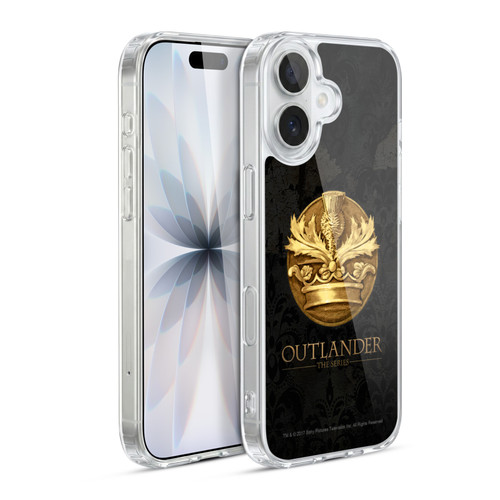 Outlander Seals And Icons Scotland Thistle Soft Gel Case for Apple iPhone 17