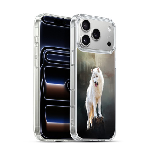 Simone Gatterwe Animals 2 Arctic Wolf Soft Gel Case for Apple iPhone 17 Pro Max
