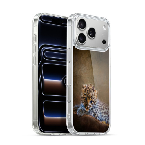 Simone Gatterwe Animals 2 Leopard Cub Soft Gel Case for Apple iPhone 17 Pro Max