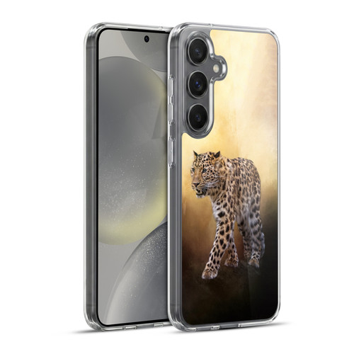 Simone Gatterwe Animals 2 Amur Leopard Soft Gel Case for Samsung Galaxy S24+ 5G & MagSafe