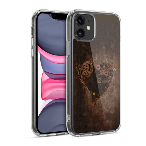 Simone Gatterwe Vintage And Steampunk Thy Heart Soft Gel Case for Apple iPhone 11